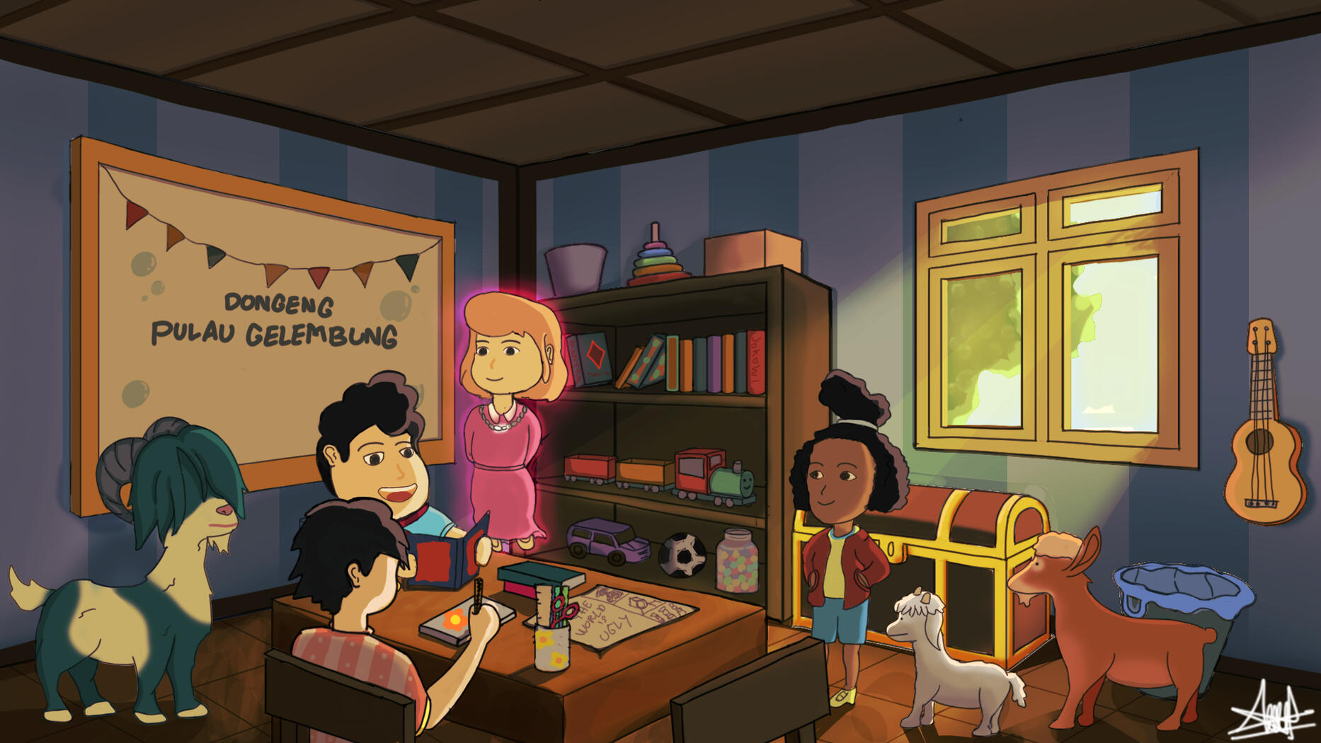 Dongeng Pulau Gelembung