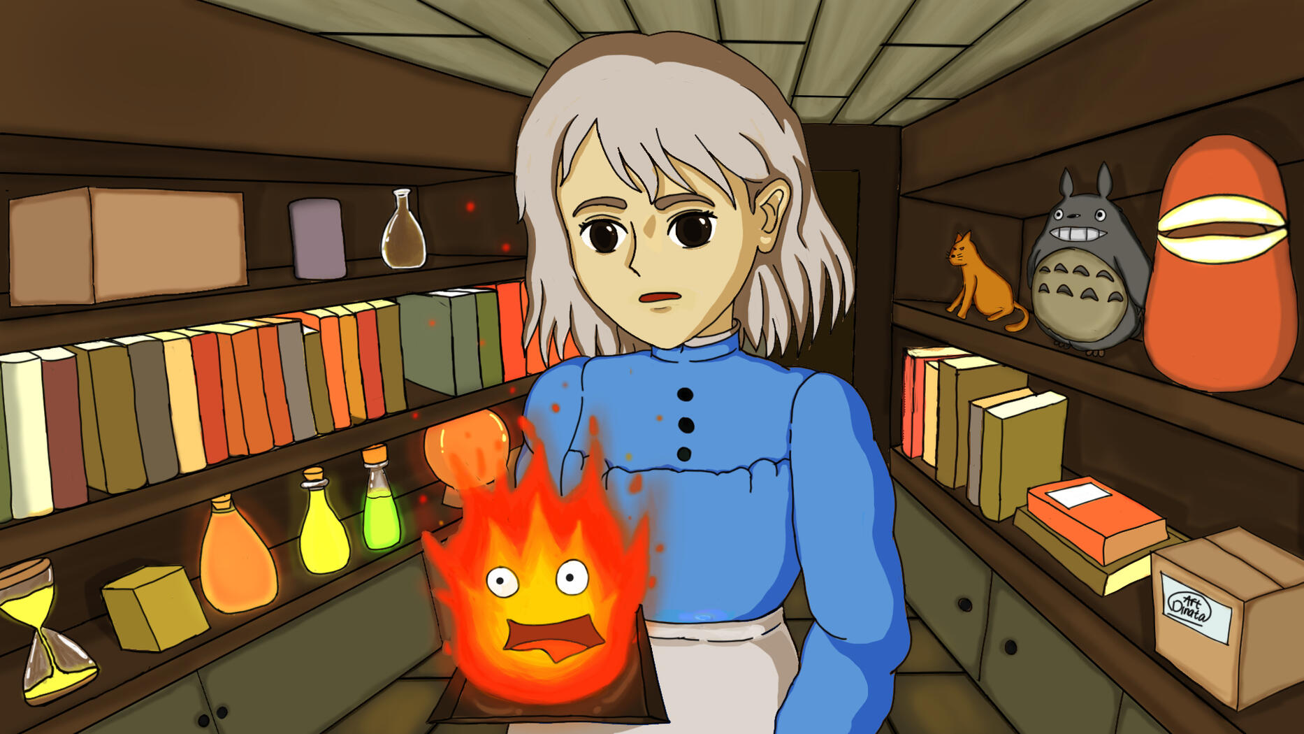 Howl Moving Castle Fanart